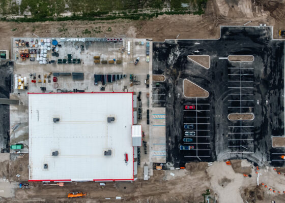 Tractor Supply Construction Site Aerial Drone Survey West Palm Beachs-6