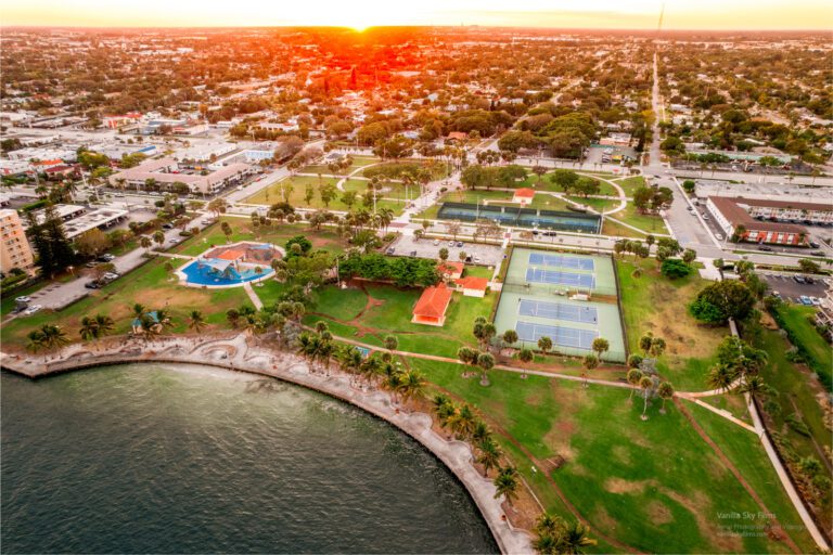 Kelsey Park, Lake Park, Aerial Drone Photos